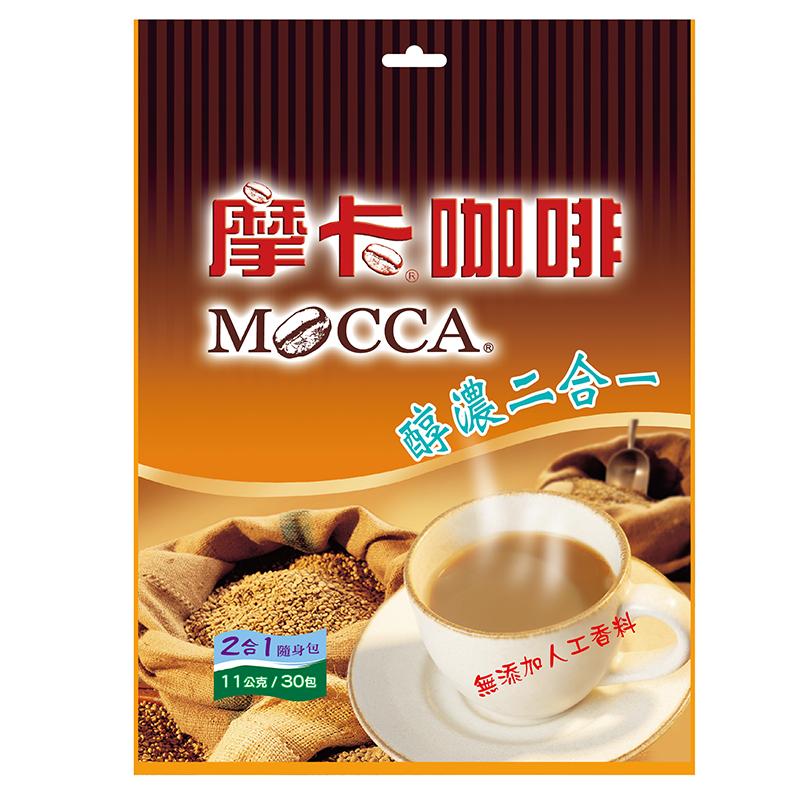 醇濃二合一咖啡(11公克/30包/袋)